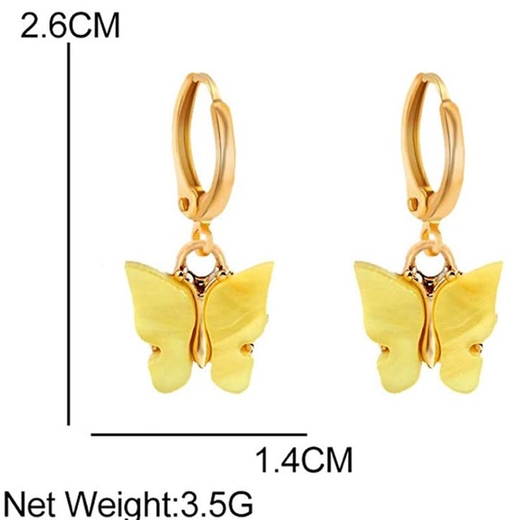 3 for $30 Butterfly acrylic earrings🦋 - Picture 4 of 5